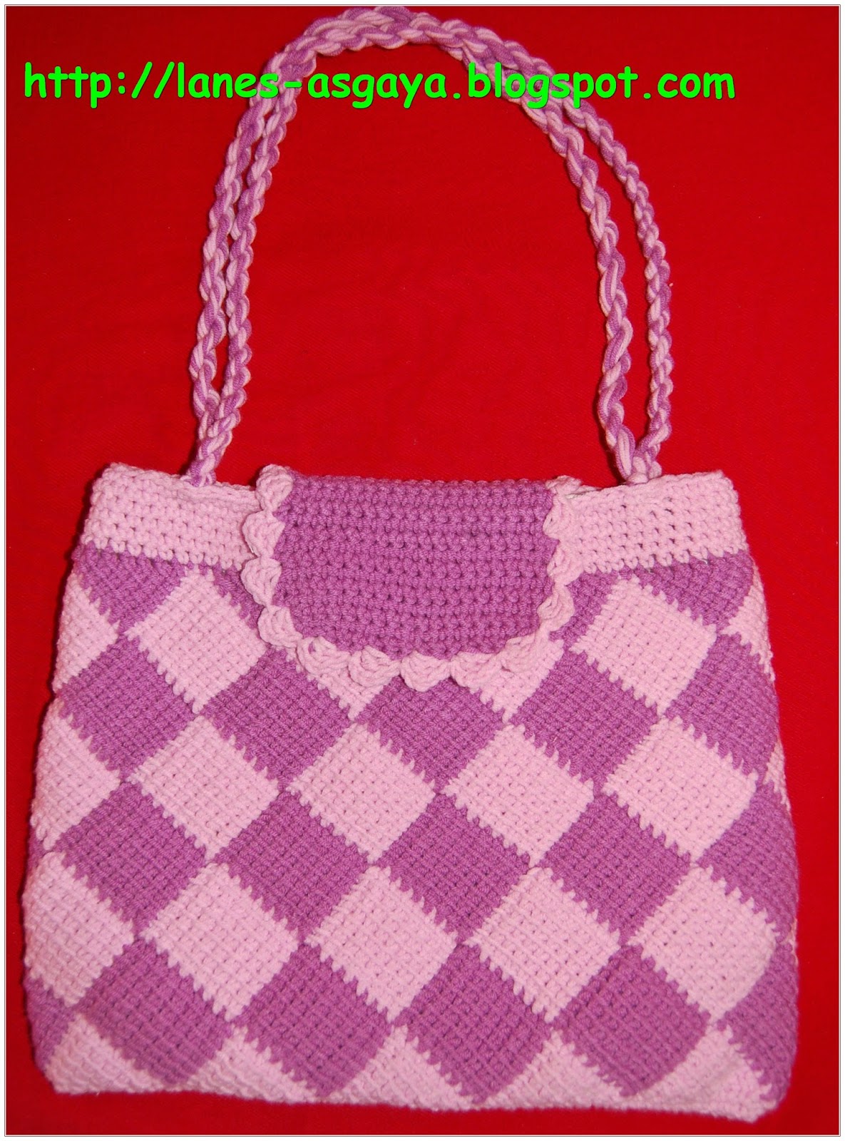 lanes asgaya BOLSO TUNECINO ENTRELAC